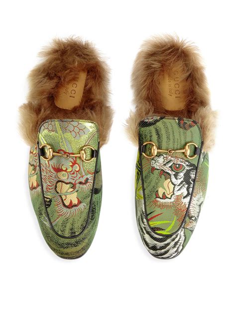 gucci men's slippers with fur|types of Gucci slippers.